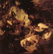 The Infant Hercules Strangling Serpents in his Cradle, Sir Joshua Reynolds